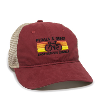 Outdoor Cap Tea-Stained Mesh Back PWT-200M Tea-Stained Mesh Back Thumbnail