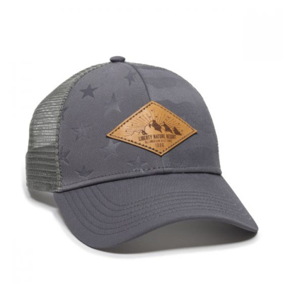 Outdoor Cap Debossed American Flag Mesh Back USA-750M Debossed American Flag Mesh Back Thumbnail