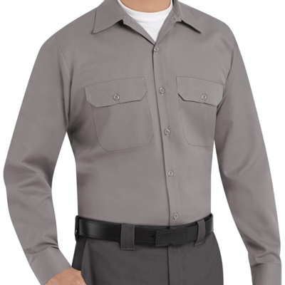 Red Kap Men's Tall Utility Long Sleeve Work Shirt ST52T Men's Tall Utility Long Sleeve Work Shirt Thumbnail