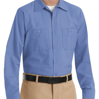 Red Kap Men's Tall Industrial Long Sleeve Work Shirt SP14T Men's Tall Industrial Long Sleeve Work Shirt Thumbnail