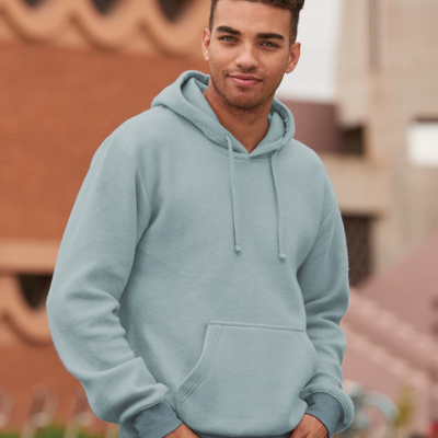 J. America Men's Flip Side Fleece Hooded Sweatshirt 8709 Men's Flip Side Fleece Hooded Sweatshirt Thumbnail