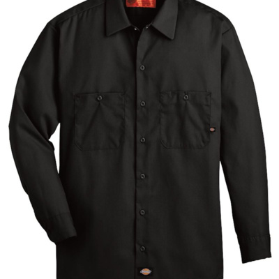 Men's Industrial Long Sleeve Work Shirt Thumbnail