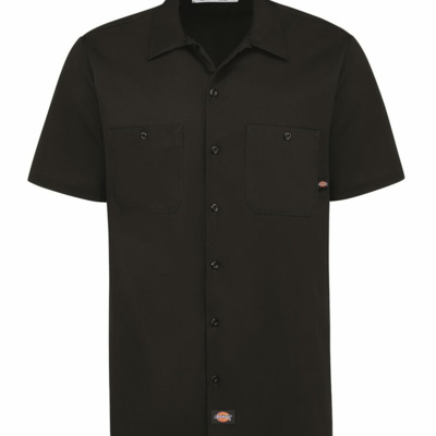 Dickies Men's Industrial Short Sleeve Cotton Work Shirt S307 Men's Industrial Short Sleeve Cotton Work Shirt Thumbnail