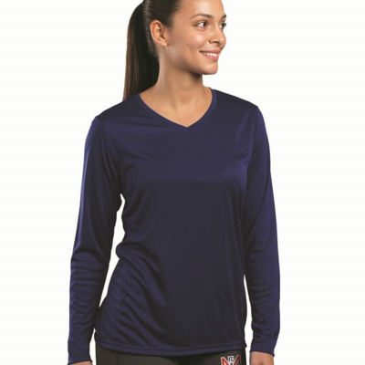 Women's Momentum Long Sleeve V-Neck T-Shirt Thumbnail