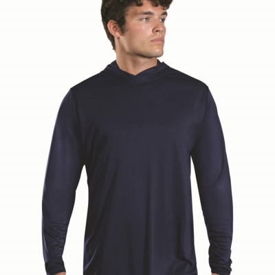 Holloway Men's Momentum Hooded Long Sleeve T-Shirt 222830 Men's Momentum Hooded Long Sleeve T-Shirt Thumbnail