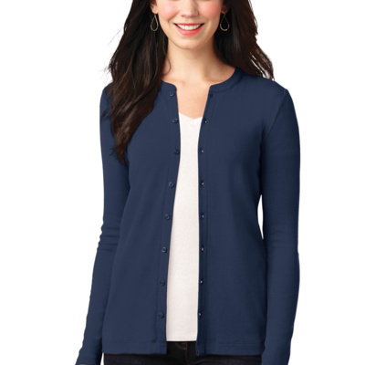Port Authority Ladies Concept Stretch Button Front Cardigan LM1008 Ladies Concept Stretch Button Front Cardigan Thumbnail