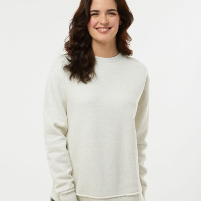 LAT Women's Weekend Fleece Crewneck Sweatshirt 3525 Women's Weekend Fleece Crewneck Sweatshirt Thumbnail
